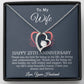 25th Anniversary Gift For Wife, 25 Year Anniversary Gifts, 25th Wedding Anniversary Gift Ideas_Blue