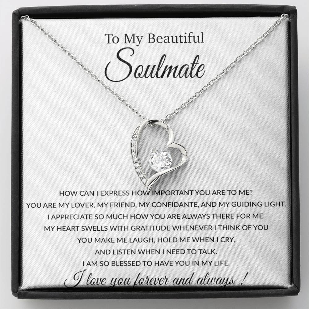 To My Soulmate Necklace, Gifts For Girlfriend Wife from Husband, Birthday Gift 25_3