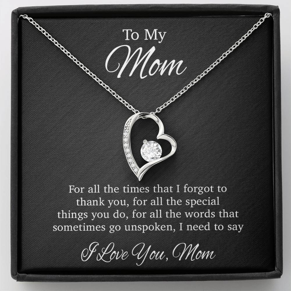 To My Mom Necklace, Gift For Mom From Daughter, Mother's Day Gifts 5_4