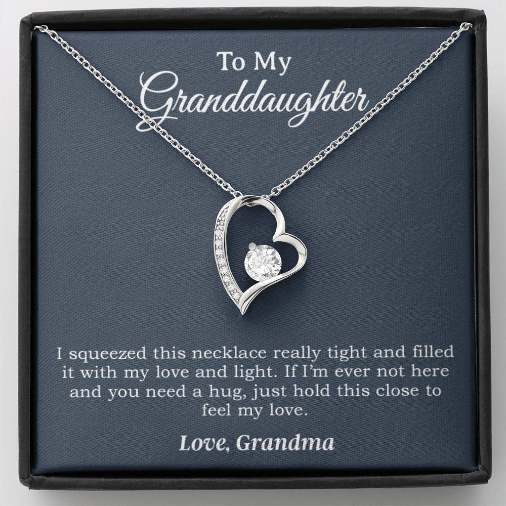 To My Granddaughter Necklace, Granddaughter Gift, Gifts for Granddaughters, Granddaughter Necklace 11-9