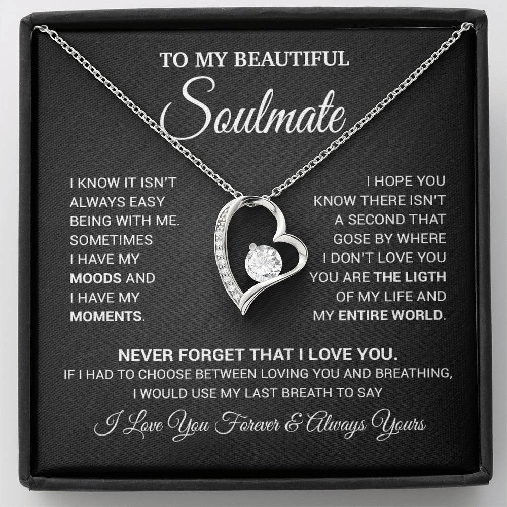 To My Soulmate Necklace, Valentines Day Gift, Gift For Wife, Anniversary Gift 27_8