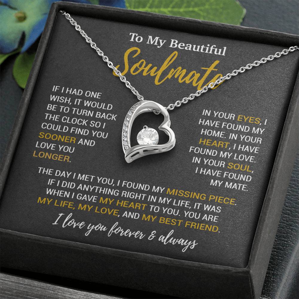 To My Soulmate Necklace, Birthday Gifts For Her, Christmas Gift For Soulmate 18_9
