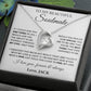 Custom To My Soulmate Necklace Gift For Girlfriend Wife Birthday Gifts Christmas Gifts