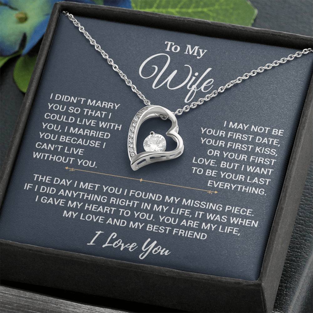To My Wife Necklace, Christmas Gifts For Women, Anniversary Gift For Wife 16_11