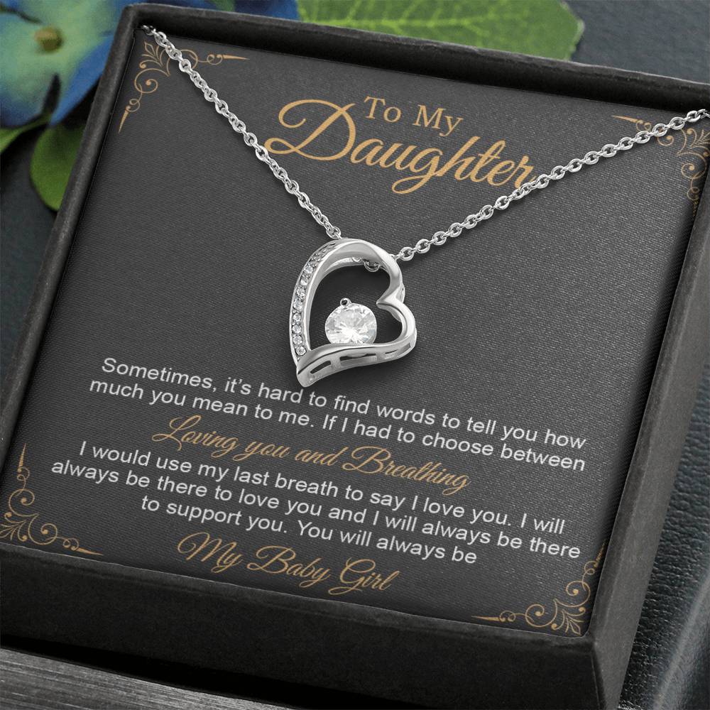 To My Daughter Necklace, Gift to My Daughter, Graduation Gift for Daughter