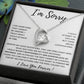 I'm Sorry Gift Apology Gift Necklace For Her, Wife, Girlfriend, Friend, Forgive 2_12