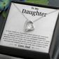 To My Daughter Necklace, Daughter Father Necklace, Daughter Gift from Dad 13_4