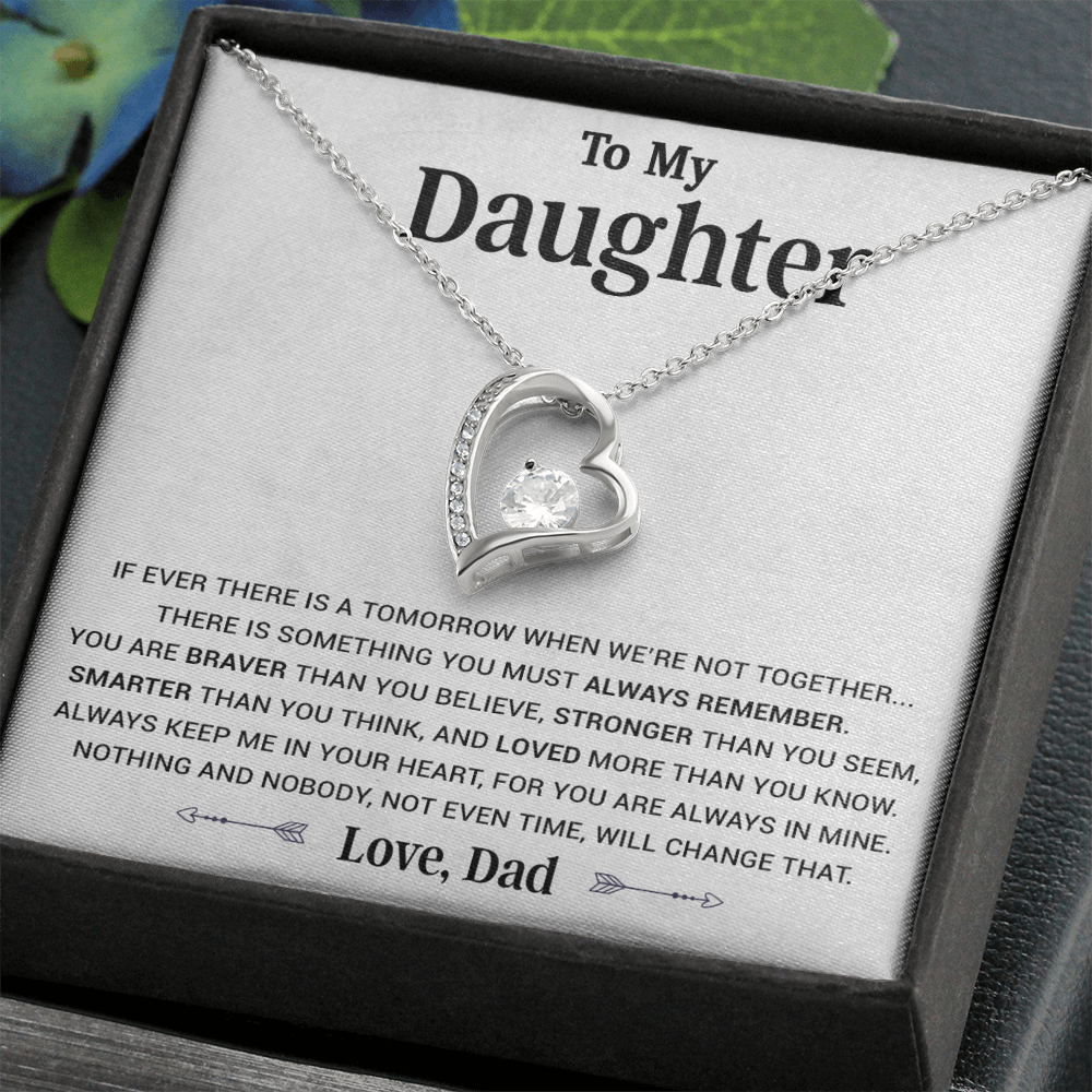 To My Daughter Necklace, Daughter Father Necklace, Daughter Gift from Dad 13_4