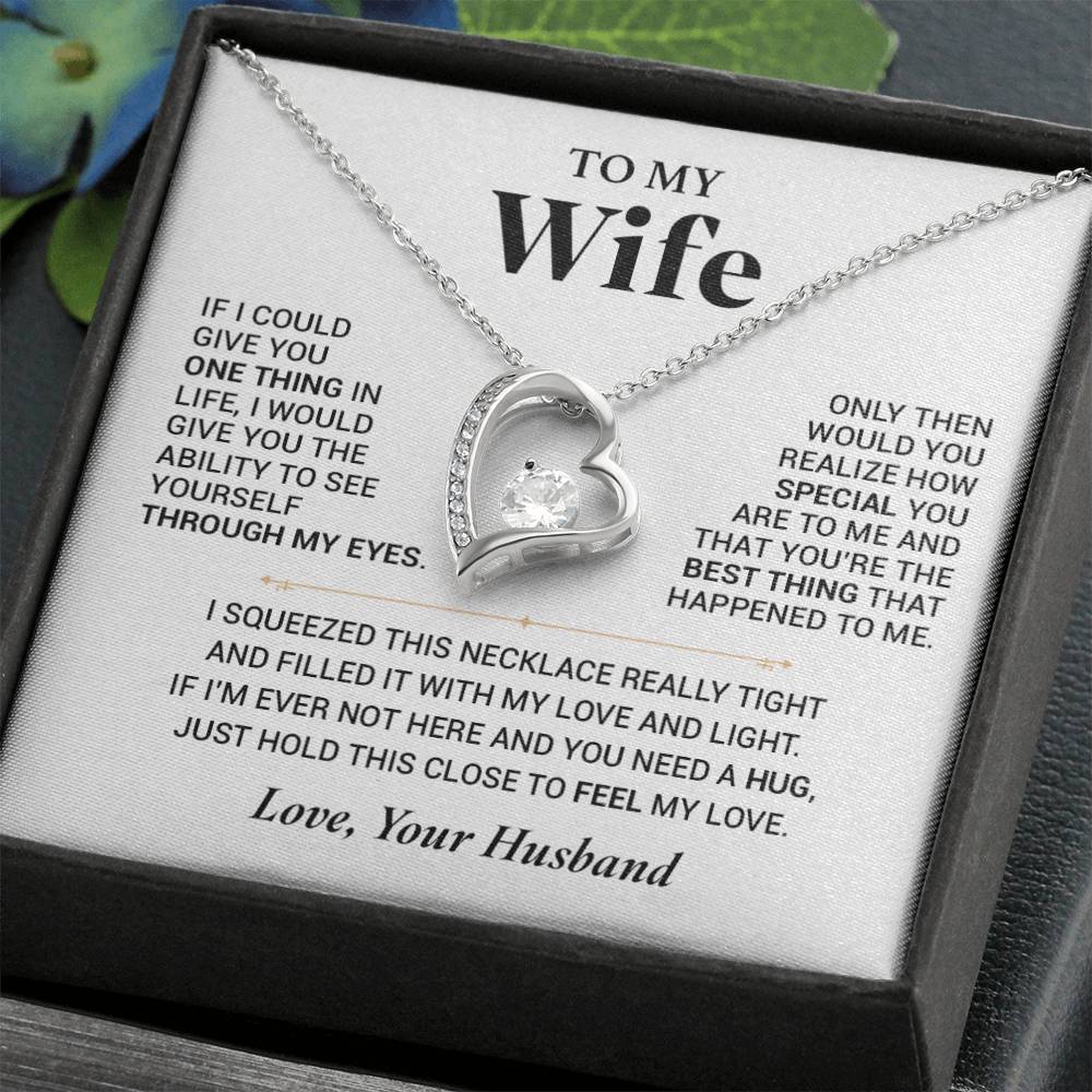 To My Wife Necklace, Anniversary Gift For Wife, Wife Birthday, Gift For Wife 18_7