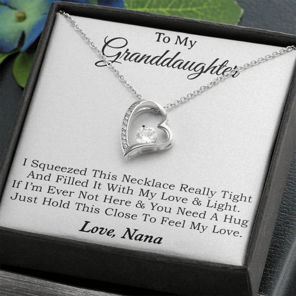 To My Granddaughter Necklace, Granddaughter Gift, Gifts for Granddaughters, Granddaughter Necklace 30_10