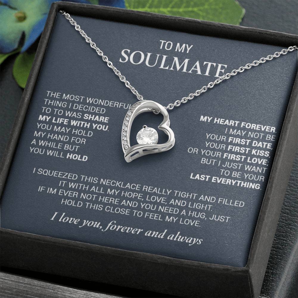 To My Soulmate, Gift for Soulmate, Anniversary Gift, Wife Gift, Birthday Gift