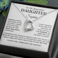 Custom To My Daughter Necklace, Mother Daughter Gifts, Daughter Necklace