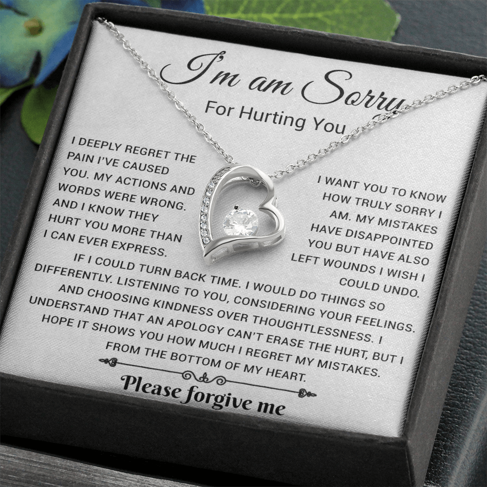 I'm Sorry Gift For Wife Necklace, Sorry Gift for Girlfriend, Forgiveness Gift For Her 25_5