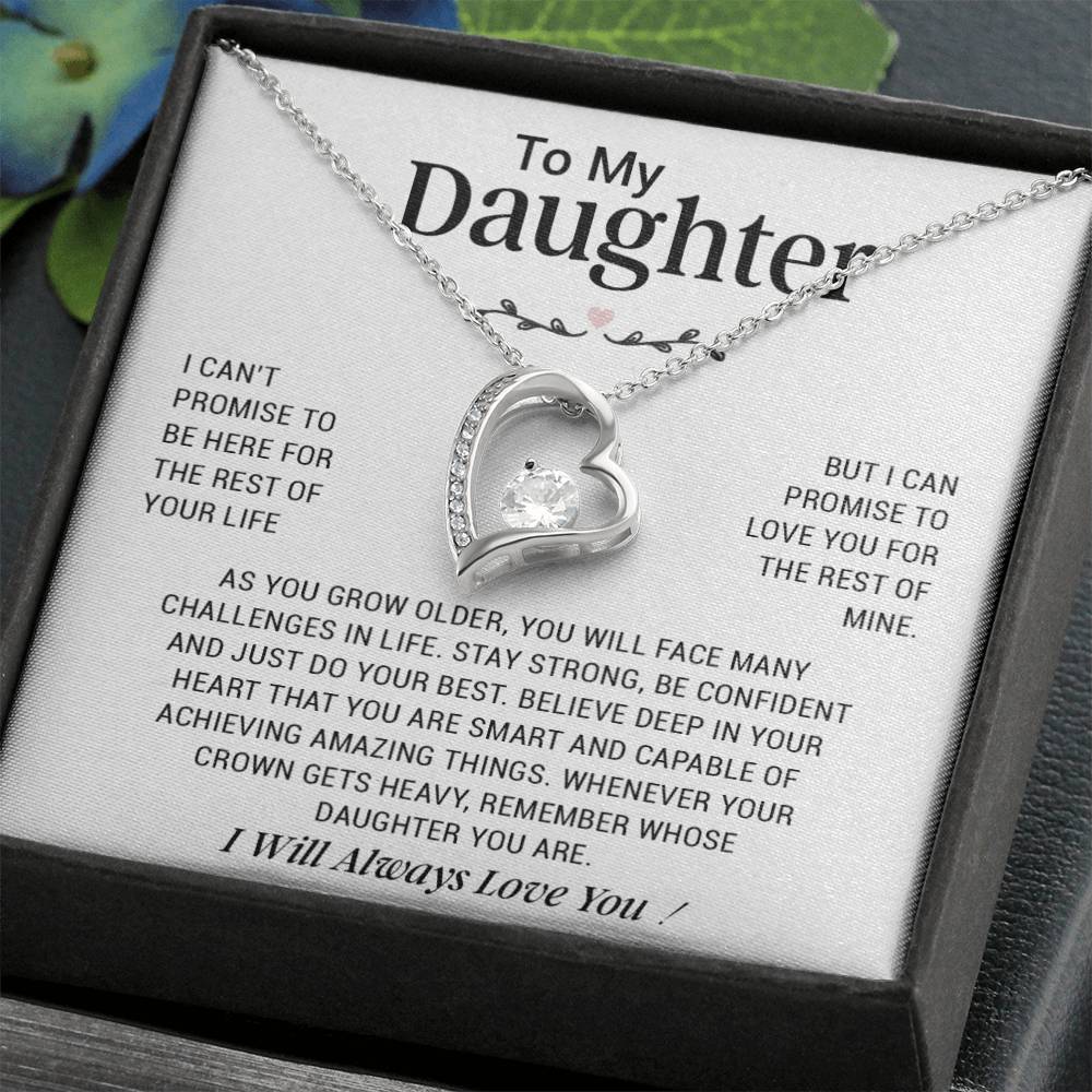 To My Daughter Necklace, Gift For Daughter From Dad, Daughter Father Necklace 4_12