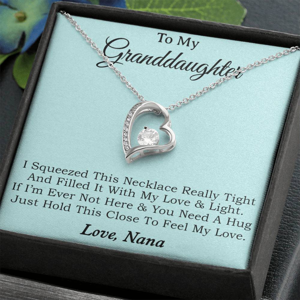 To My Granddaughter Necklace, Granddaughter Gift, Gifts for Granddaughters, Granddaughter Necklace 31_10