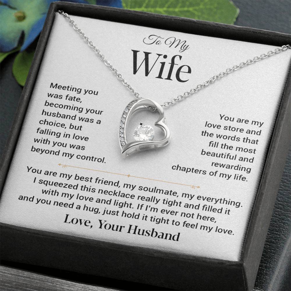 To My Wife Necklace, Gift For Wife, Anniversary Gift For Wife, Christmas Gift 21_11