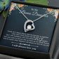 To My Bonus Daughter, Gift For Bonus Daughter Necklace, Step Daughter Necklace