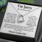 I'm Sorry Necklace Gifts, Apology Gifts For Her, Forgiveness Gift, Wife Gift 5_12