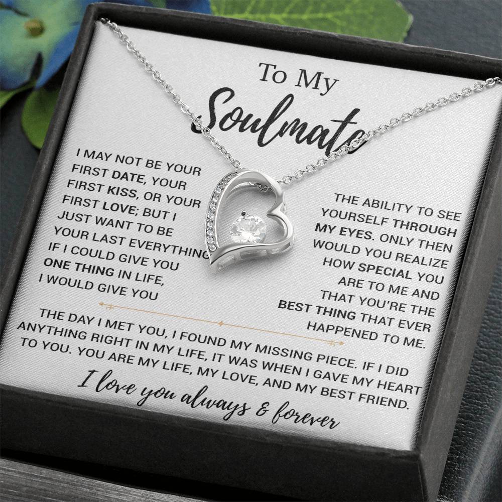 To My Soulmate Necklace, Soulmate Gift,Christmas Gift 2_9