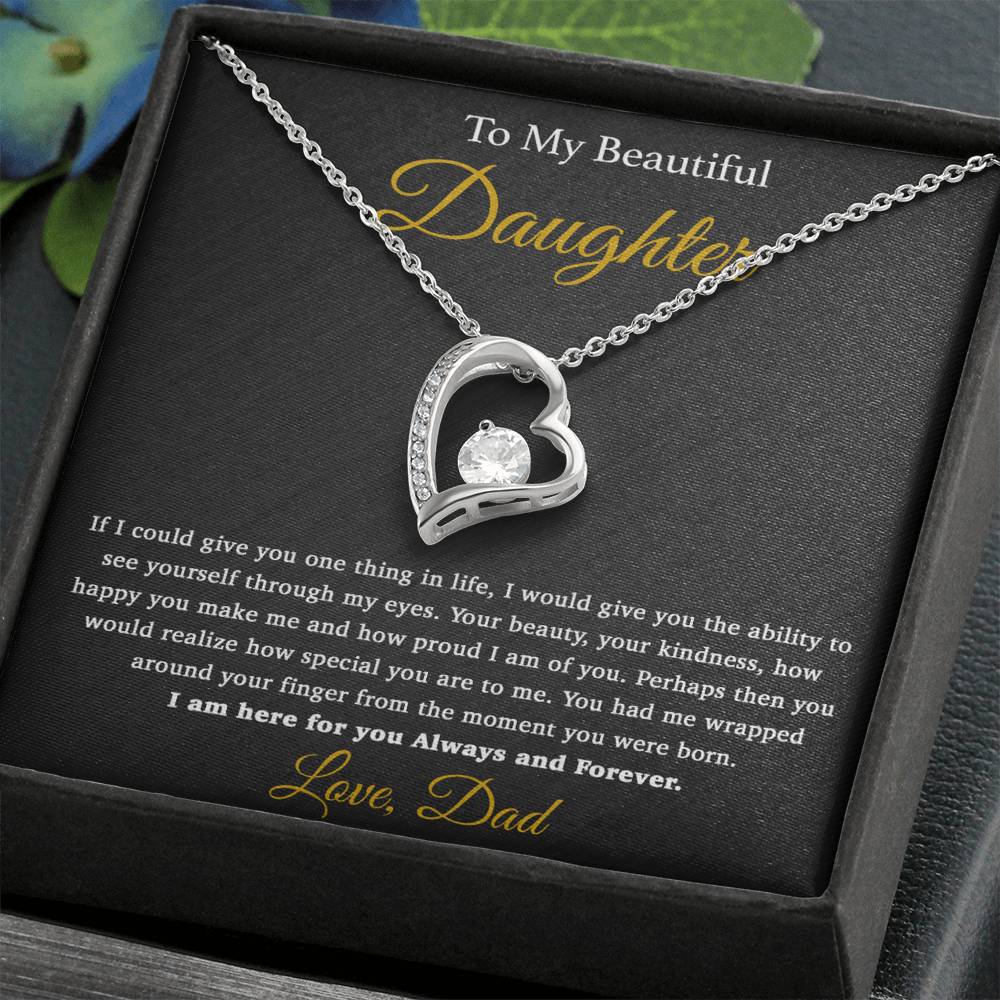 To My Daughter Necklace, Daughter Father Necklace, Daughter Gift From Dad 11_3
