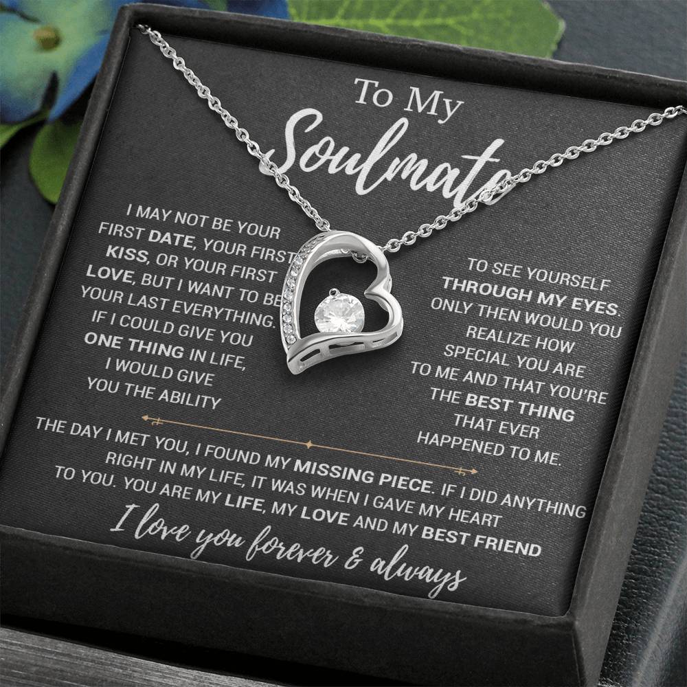 To My Soulmate Necklace, Birthday Gifts For Her, Christmas Gift For Soulmate 13_9