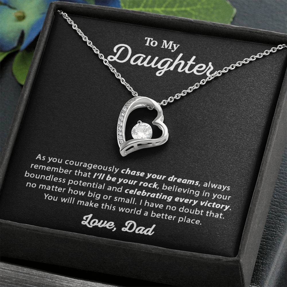 To My Daughter Necklace, Daughter Father Necklace, Daughter Gift From Dad 16_1