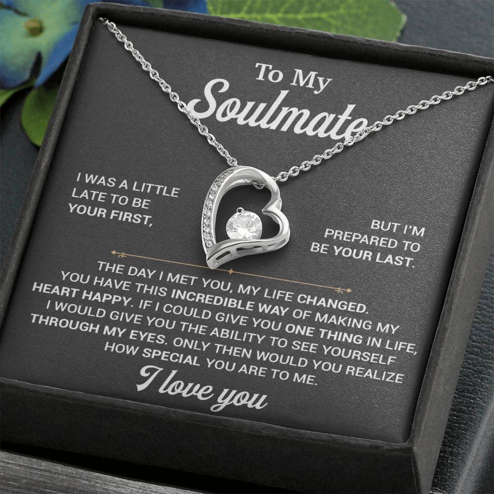 To My Soulmate Necklace, Soulmate Gift, Gift For Girlfriend, Christmas Gift 1_11