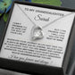CustomTo My Granddaughter Necklace, Granddaughter Necklace, Granddaughter Gift From Grandma