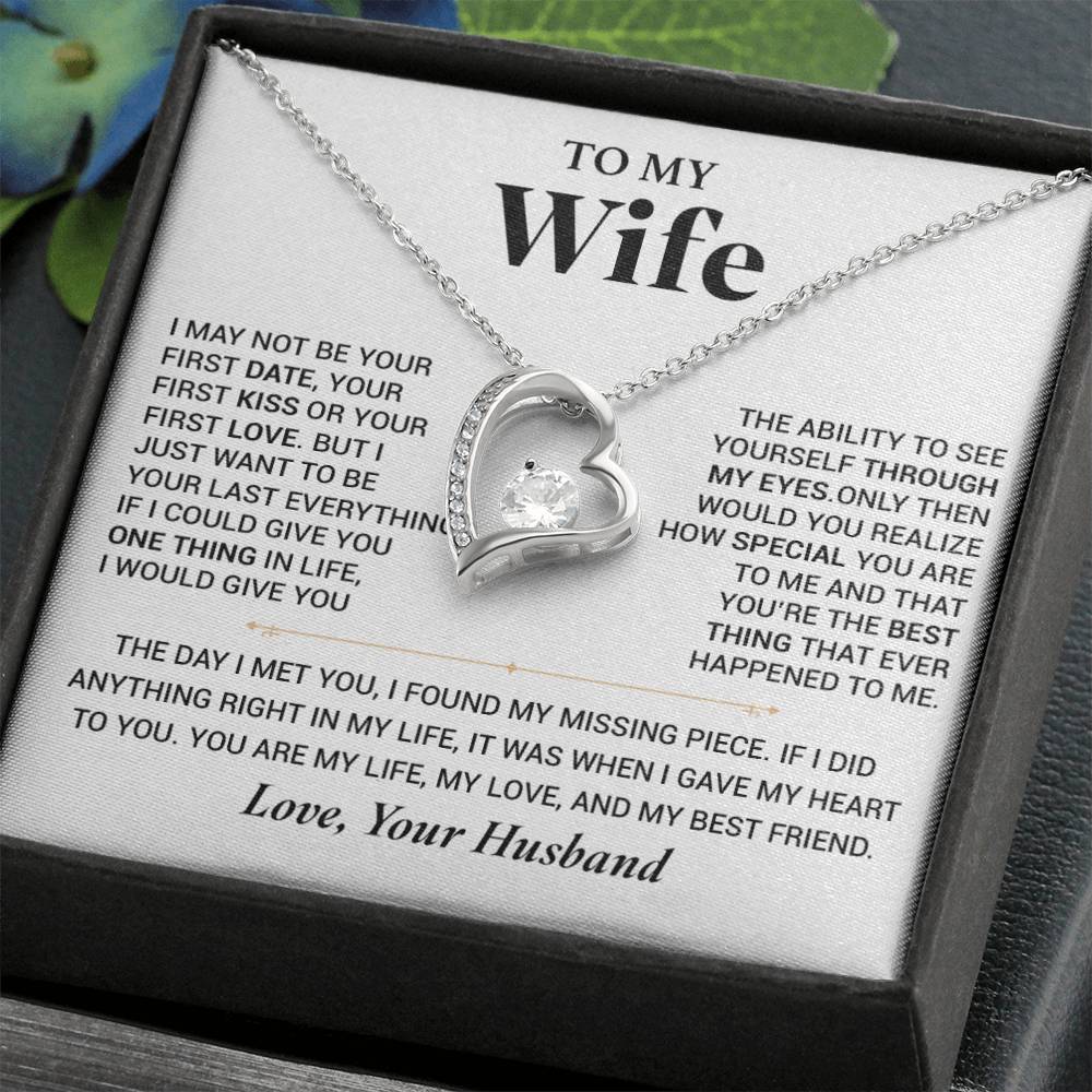 To My Wife Necklace, Christmas Gift For Wife, Christmas Gifts For Her, Wife Gift 21_7