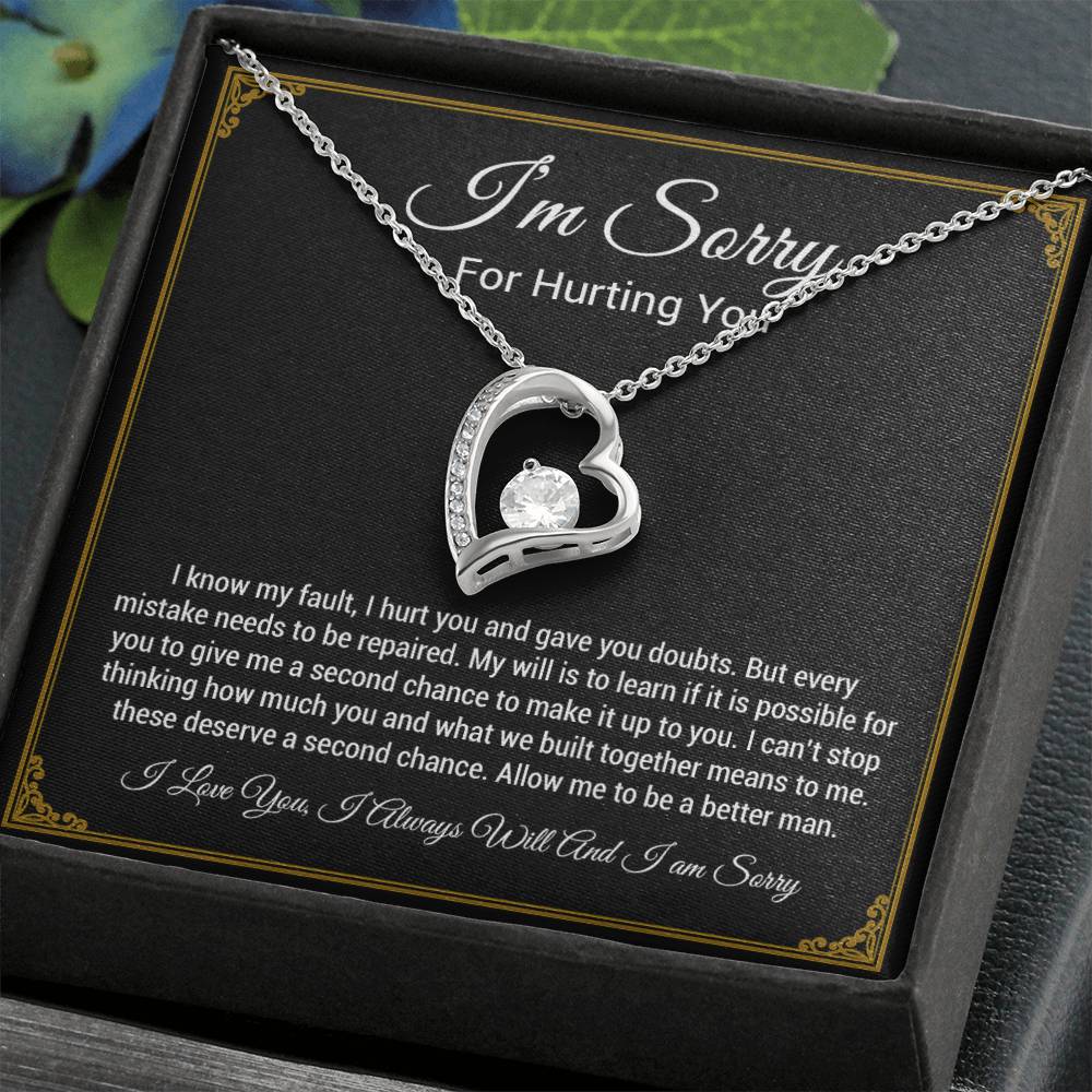 I'm Sorry Necklace Gifts, Apology Gifts For Her, Forgiveness Gift, Wife Gift 16_4