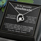 To My Beautiful Soulmate Necklace, Gifts For Girlfriend, Necklace For Girlfriend, Girlfriend Birthday Gift, Gift For Her