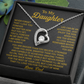 To My Daughter Necklace, Daughter Father Necklace, Daughter Gift From Dad 22_8_Gold