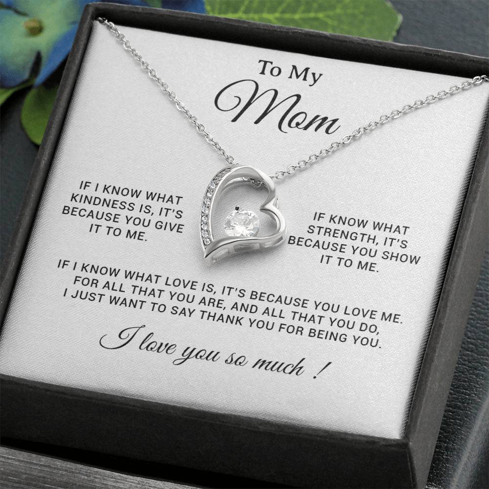 To My Mom Necklace, Gift For Mom, Mothers Day Gifts, Birthday Gift For Mom 24_4