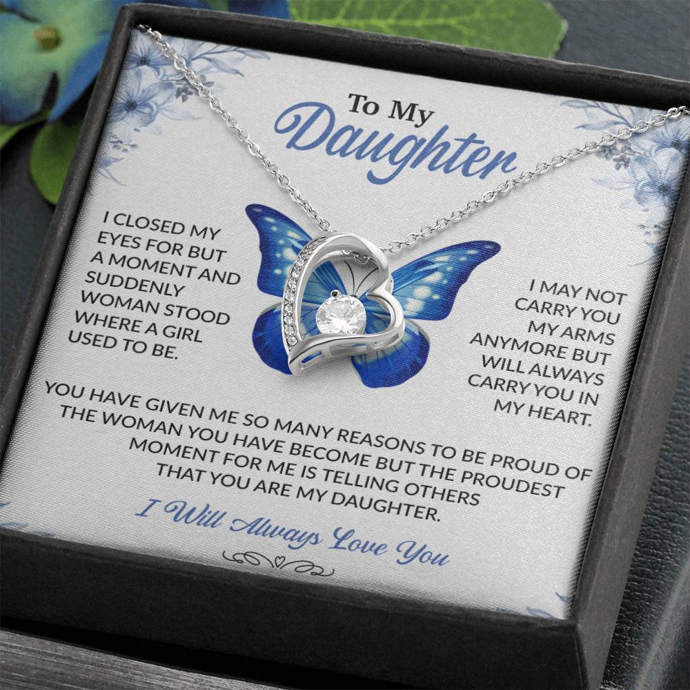 To My Daughter Necklace, Gift for Daughter from Dad, Daughter Father Necklace 9_12