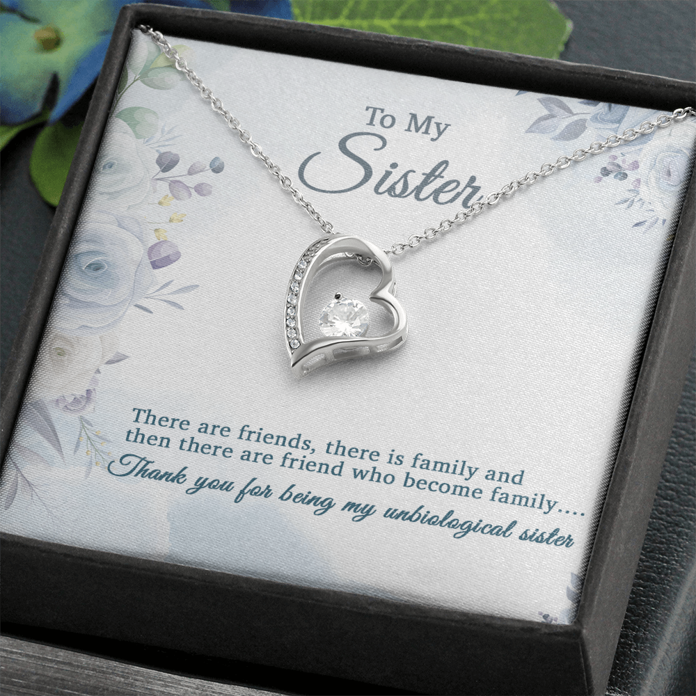 To My Sister Necklace, Brother to Sister, Birthday gift For Sister from Brother 12_6