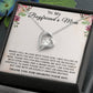 To My Boyfriend's Mom Necklace, For My Boyfriend's Mom, Birthday Gift