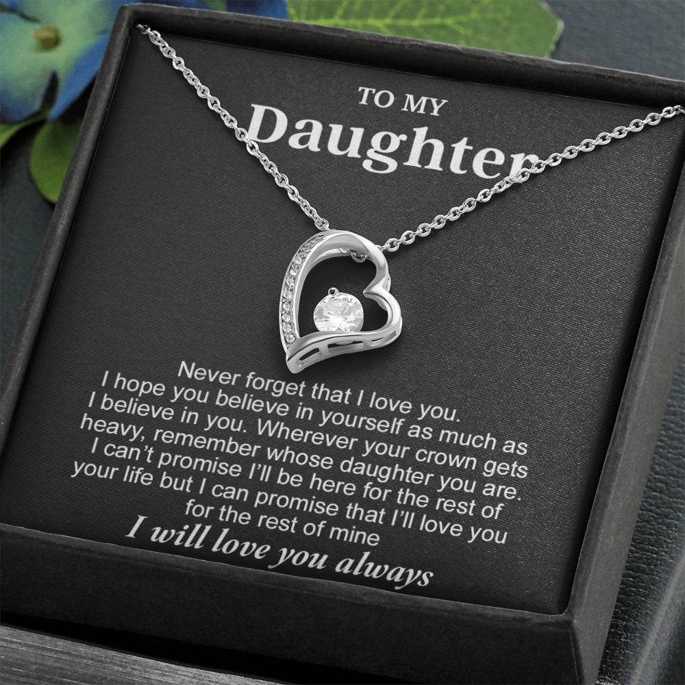 To My Daughter Necklace, Birthday Gift For Daughter From Mom, Xmas Gifts for Her 10_8