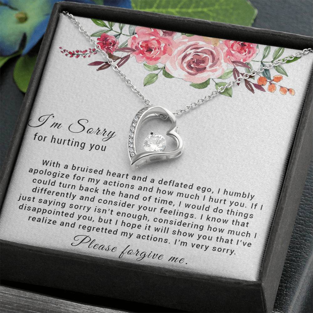 I'm Sorry Necklace Gifts, Apology Gifts For Her, Forgiveness Gift, Wife Gift 12_12