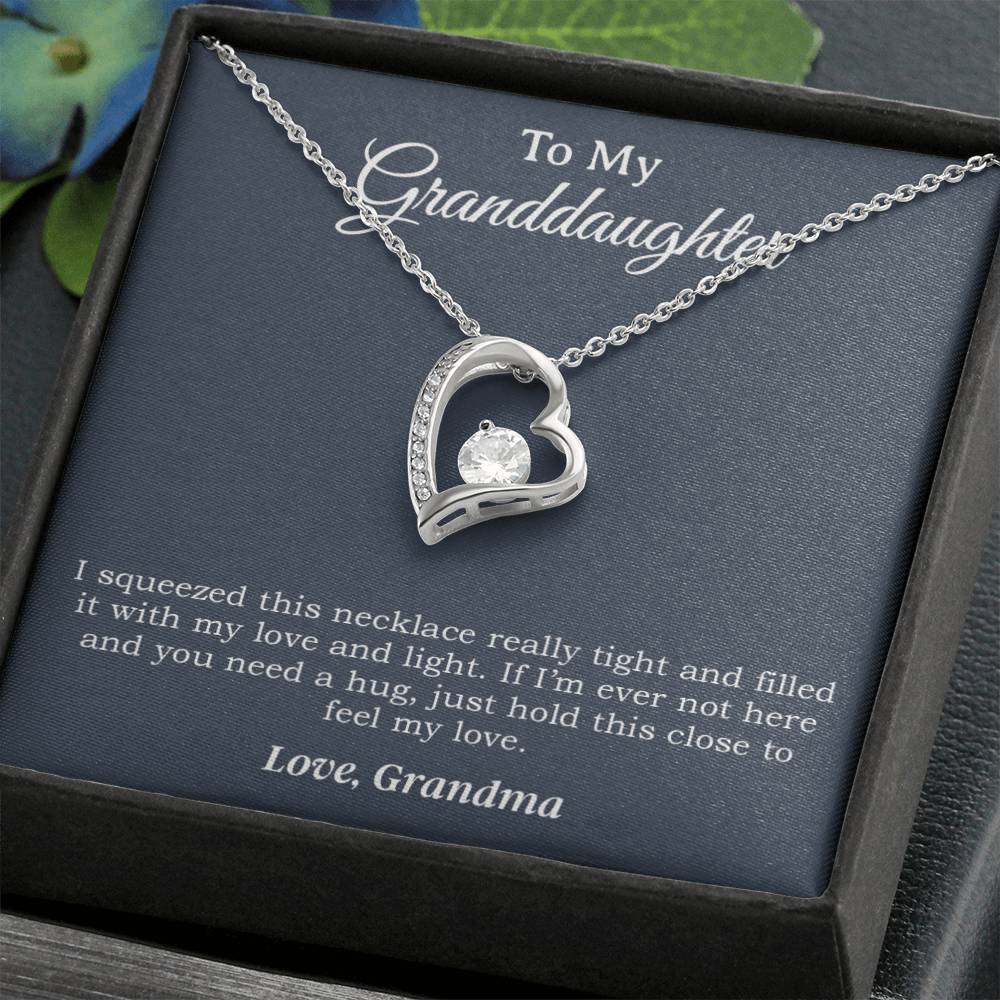 To My Granddaughter Necklace, Granddaughter Gift, Gifts for Granddaughters, Granddaughter Necklace 11-9