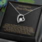 To My Bonus Daughter Necklace, Bonus Daughter Gifts From Stepdad, Step Daughter Gifts