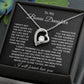 To My Bonus Daughter Necklace, Gift for Bonus Daughter, Step Daughter Birthday 23_11_Black