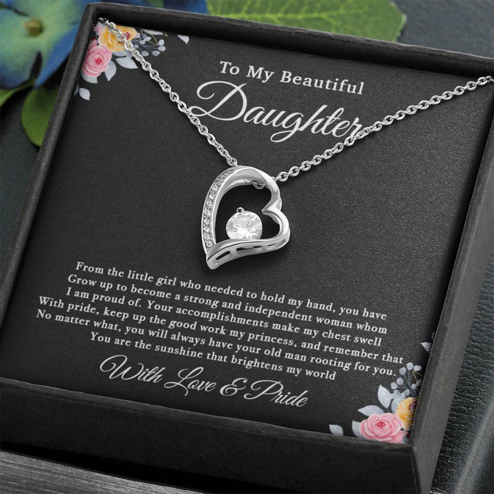To My Daughter Necklace, Daughters Birthday, Unique, Grown Up Daughter