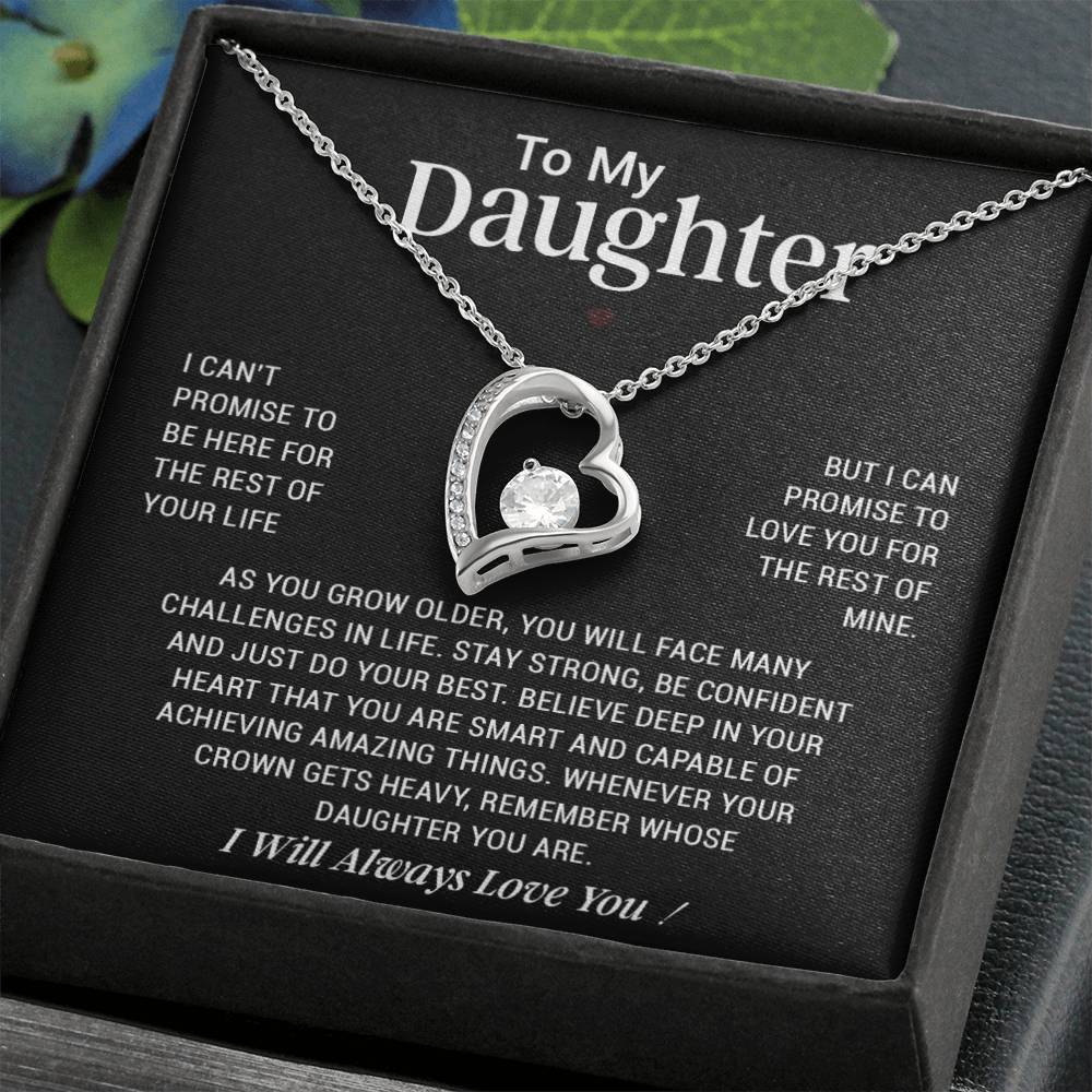 To My Daughter Necklace, Gift For Daughter From Dad, Daughter Father Necklace 4_12