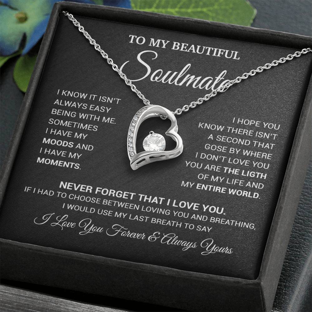 To My Soulmate Necklace, Valentines Day Gift, Gift For Wife, Anniversary Gift 27_8