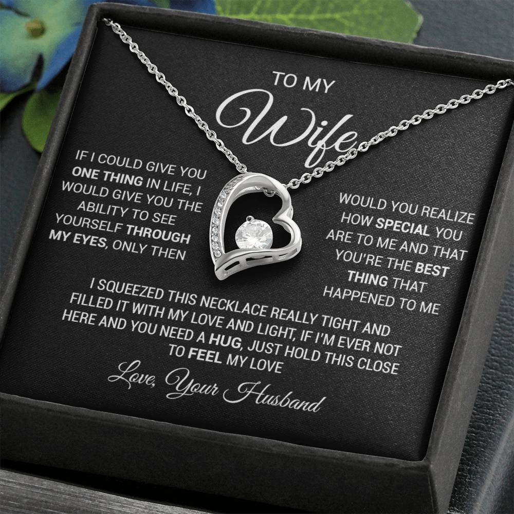To My Wife Necklace, Gift For Wife, Anniversary Gift For Wife, Christmas Gift 1_5