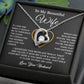 To My Wife Necklace, Gift For Wife, Anniversary Gift For Wife, Necklace For Wife 28_5_Black