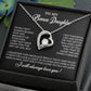 To My Bonus Daughter Necklace, Gift for Bonus Daughter, Step Daughter Birthday 7_11_Black