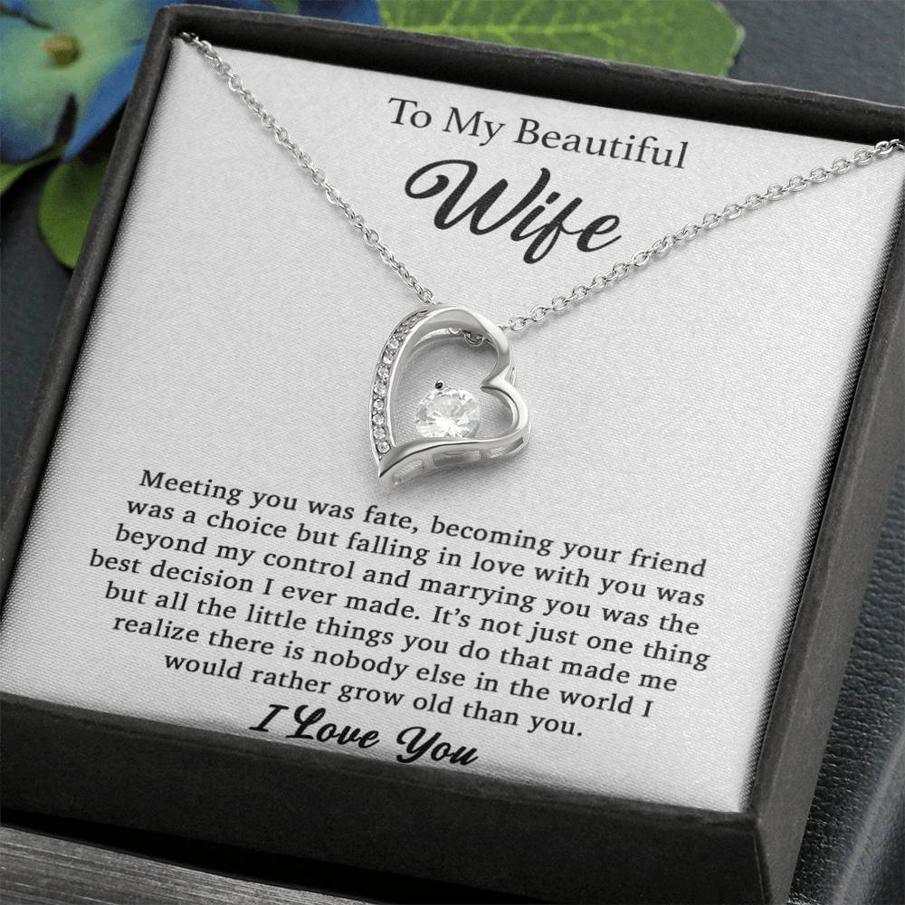 To My Wife Necklace, Gift For Wife, Anniversary Gift For Wife, Christmas Gifts 20_9