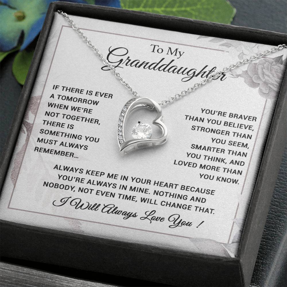 To My Granddaughter Necklace, Xmas Birthday Gift For Granddaughter from Grandma 26_8