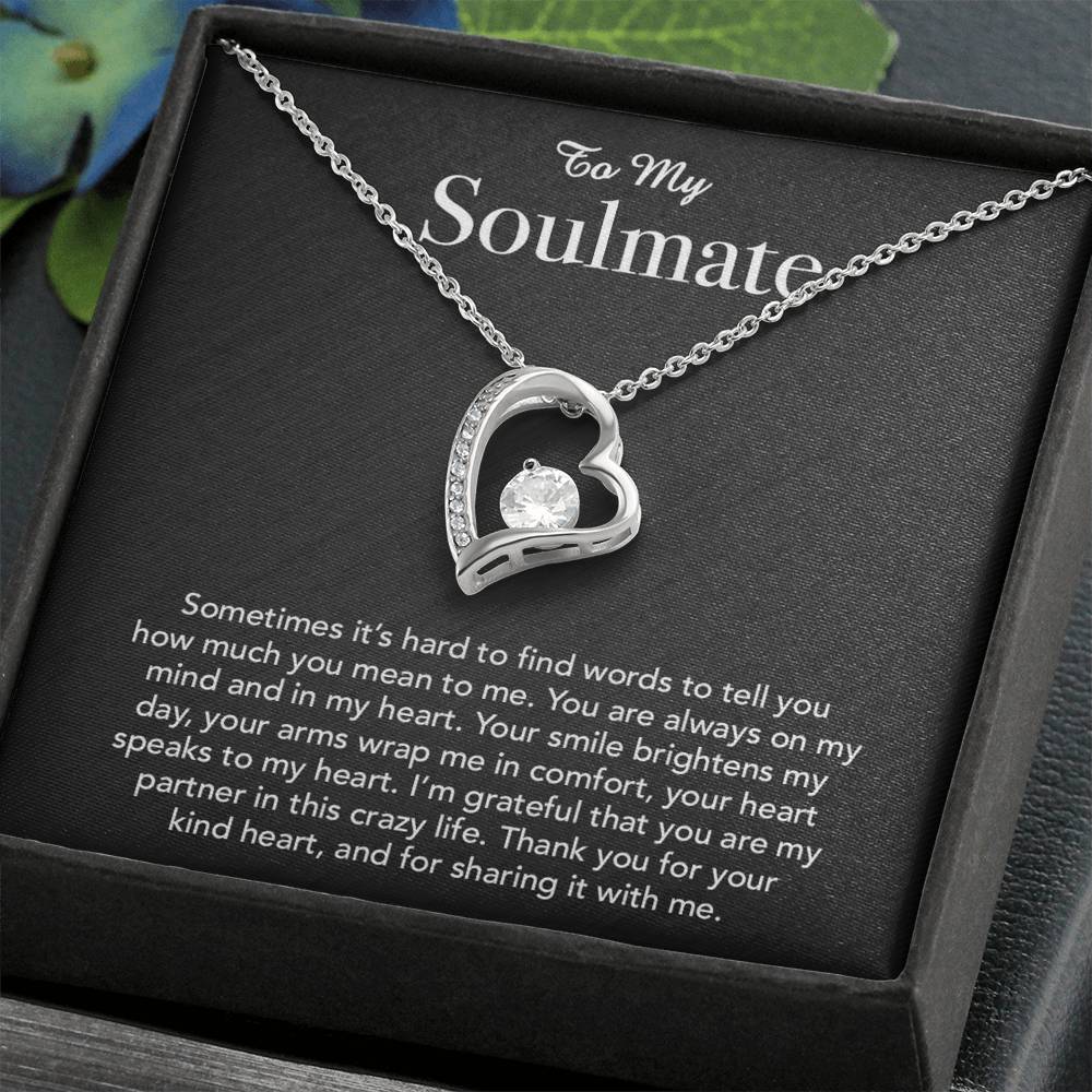 To My Soulmate Necklace, Gift For Wife, Anniversary Gift, Christmas Gift 3_5